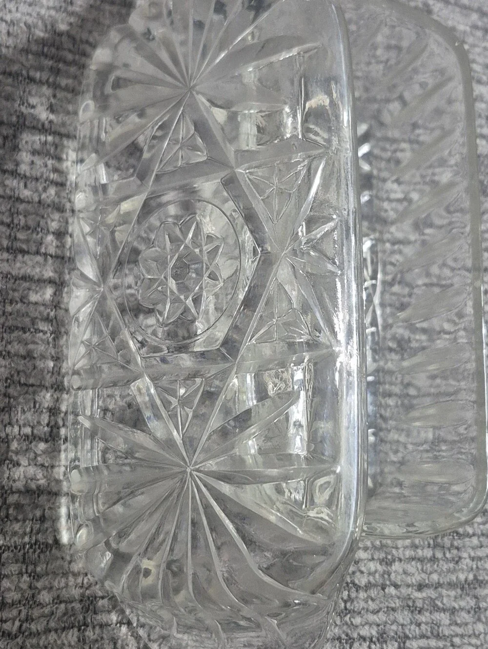 Vintage Anchor Hocking Butter Dish